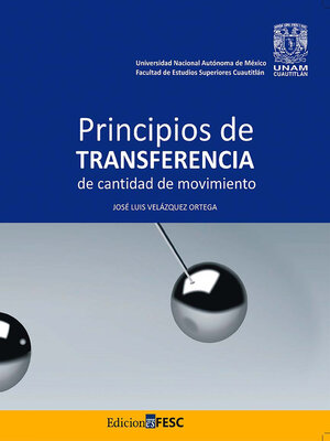 cover image of Principios de transferencia de cantidad de movimiento